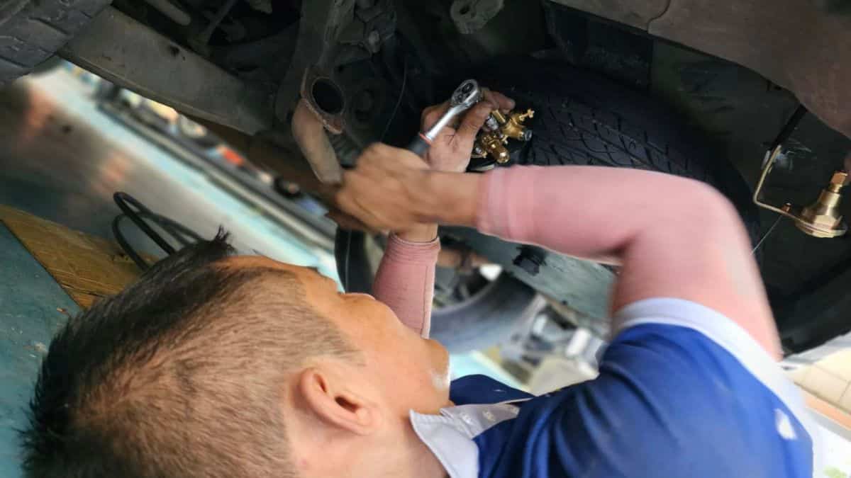 ติดแก๊ส lpg ถังโดนัม หุ้มยาง เทคนิคเฉพาะ หงษ์ทองแก๊ส