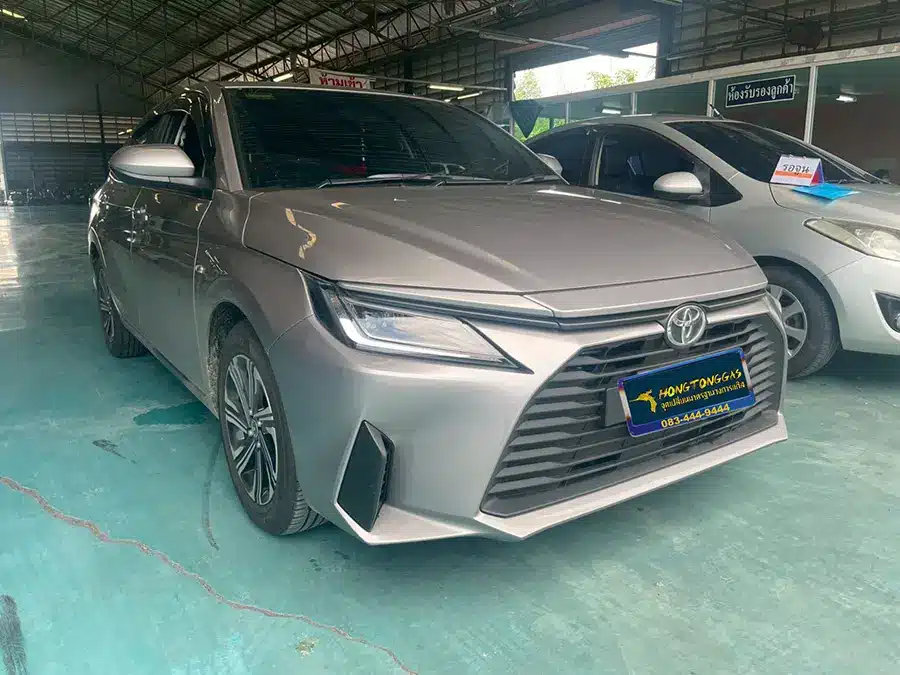 Toyota Yaris Ative ติดแก๊ส