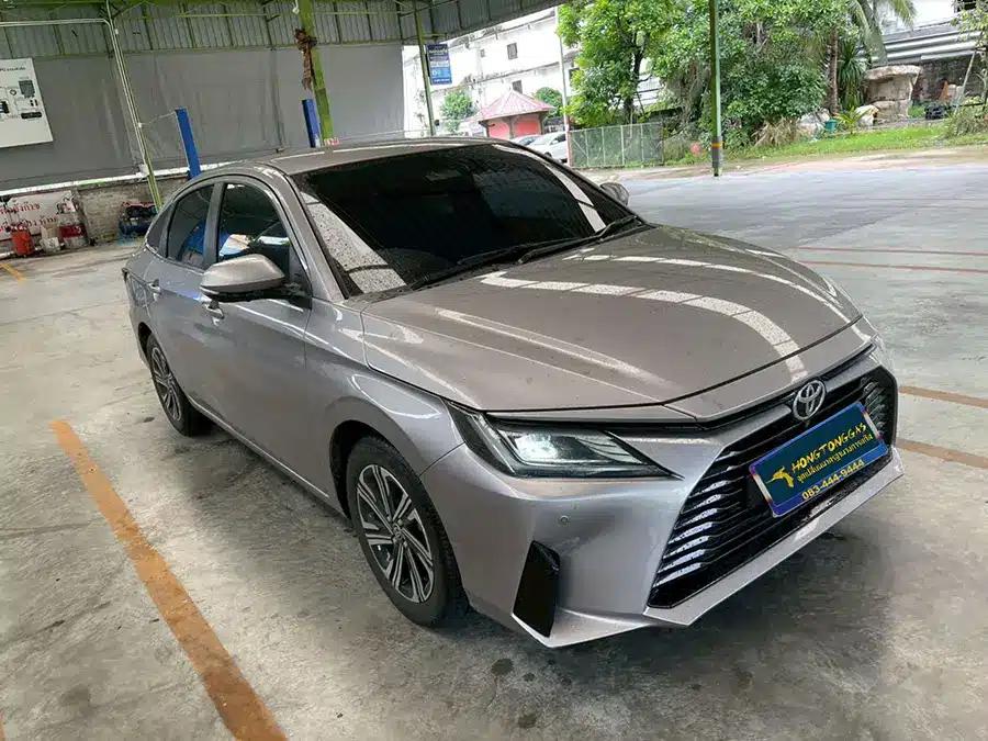 TOYOTA YARIS Ativ ติดแก๊ส