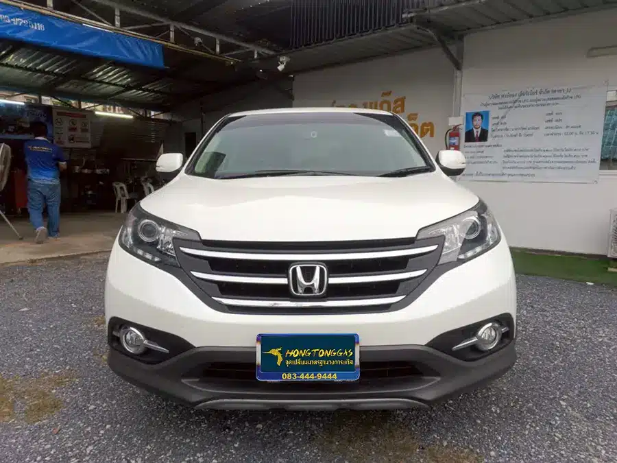 honda cr-v ติดแก๊ส