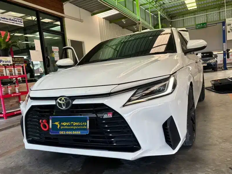 Yaris ติดแก๊ส