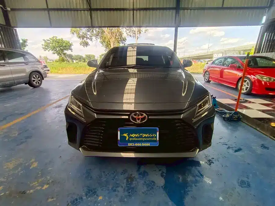 YARIS Ativ ติดแก๊ส