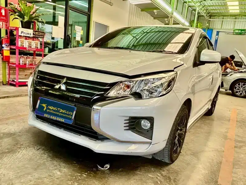 Mitsubishi Attrage ติดแก๊ส