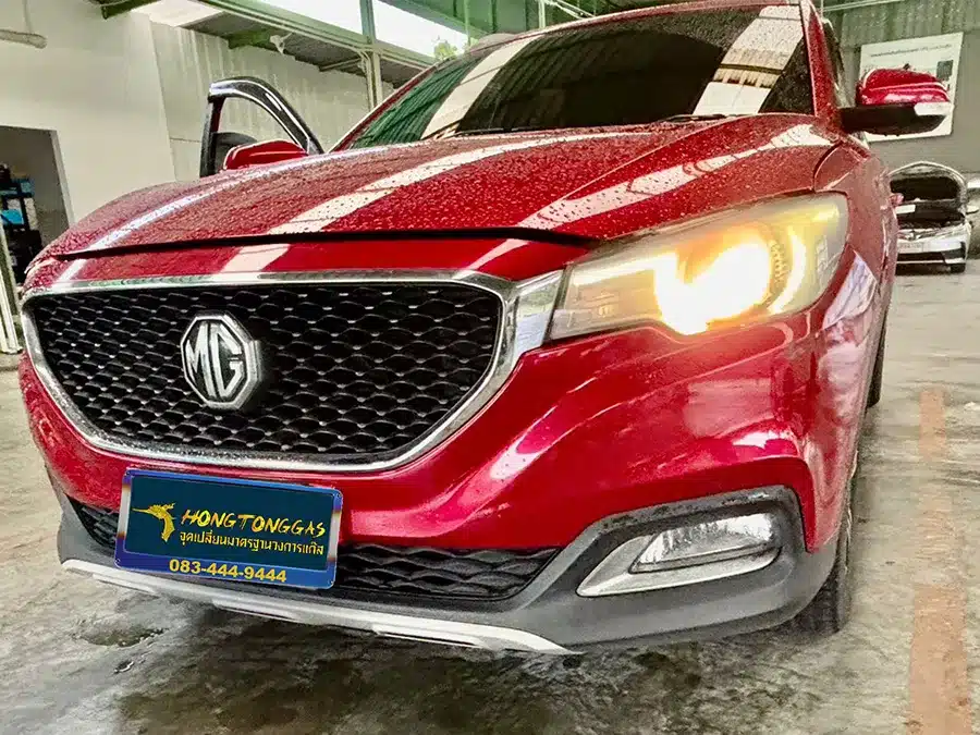 MG ZS ติดแก๊ส