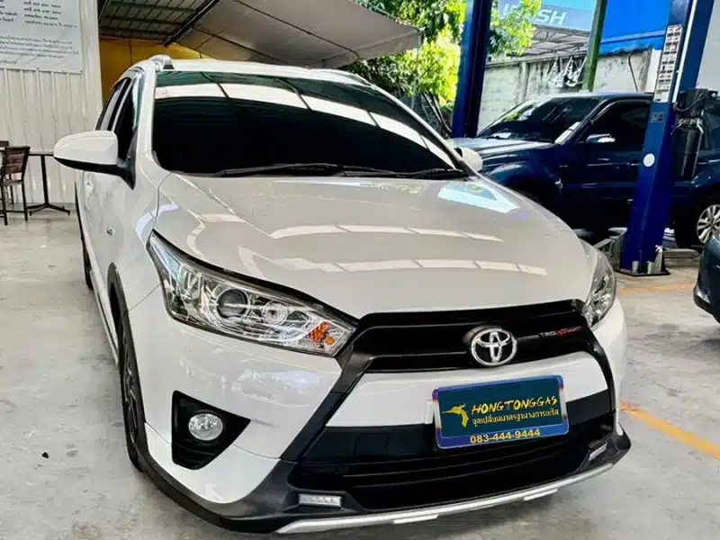 Toyota Yaris ติดแก๊ส