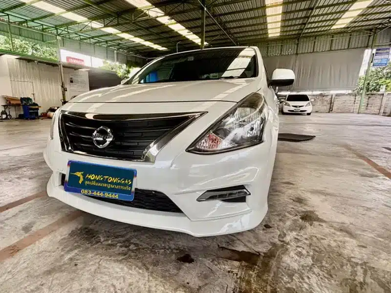 Nissan Almera ติดแก๊ส