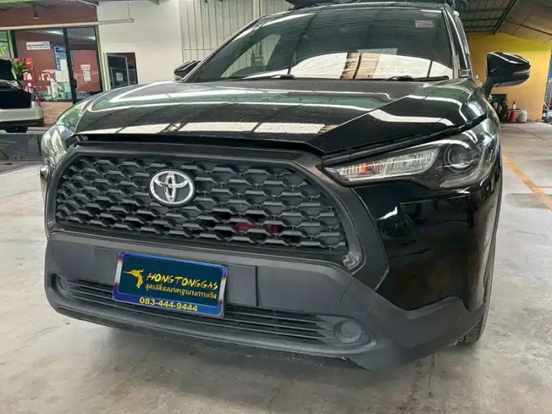 Toyota cross ติดแก๊ส