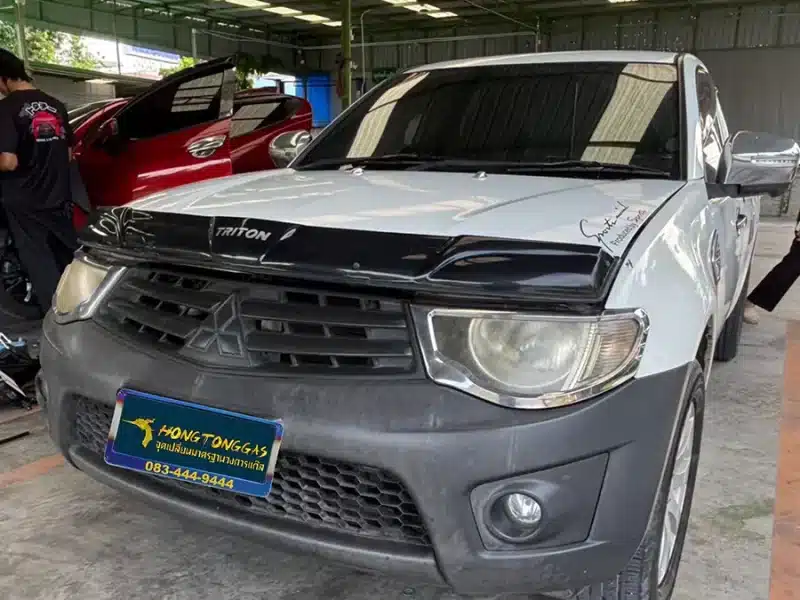 Mitsubishi Triton ติดแก๊ส