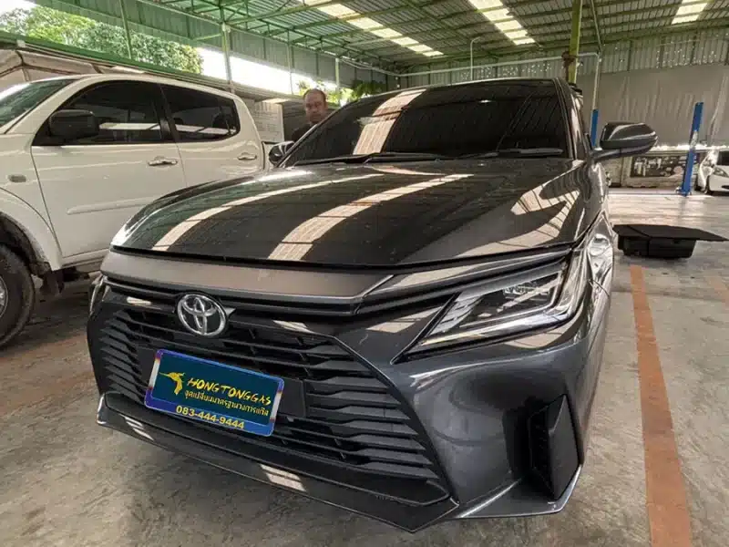 Toyota Yaris Ativ ติดแก๊ส