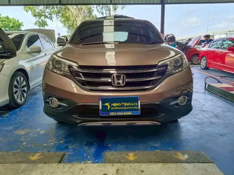 crv ติดแก๊ส