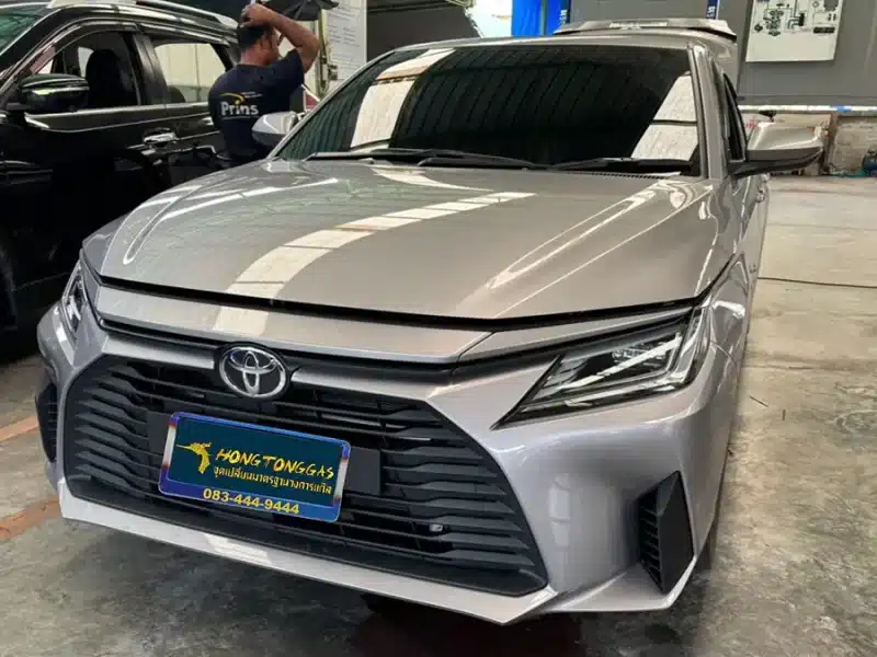 TOYOTA YARIS Ativ ติดแก๊ส