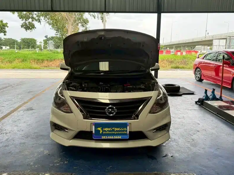 Nissan Almera ติดแก๊ส