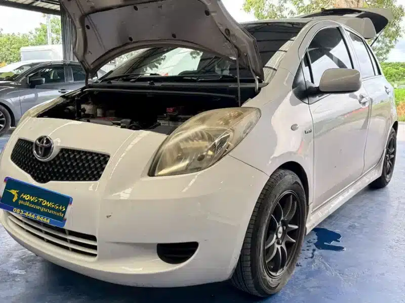 TOYOTA YARIS ติดแก๊ส