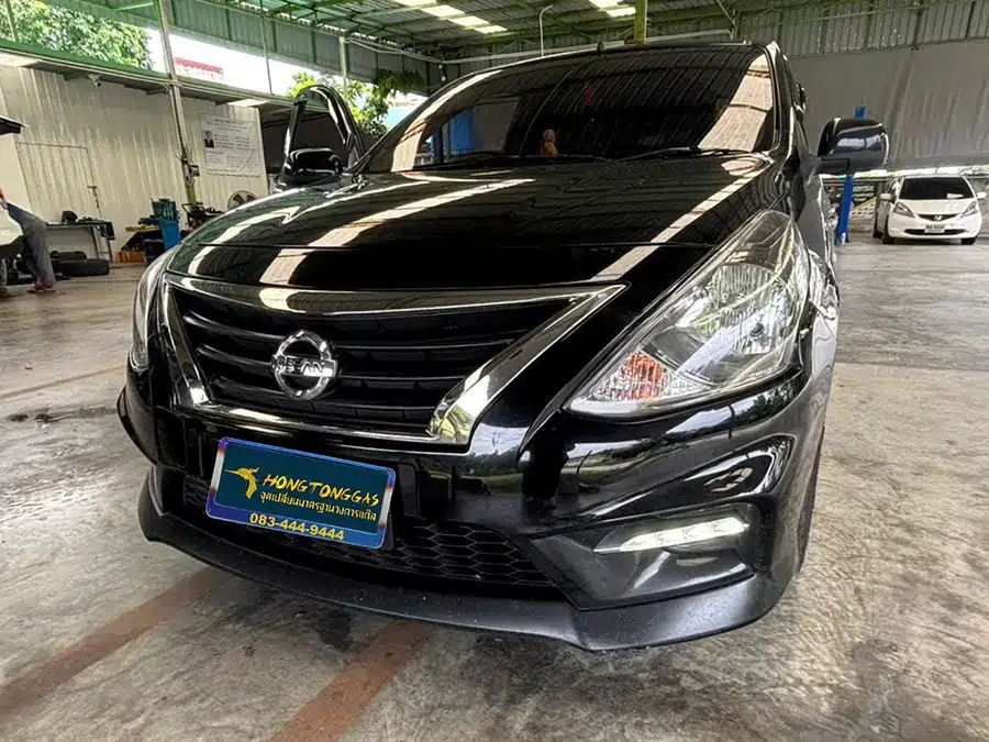 Nissan Almera ติดแก๊ส