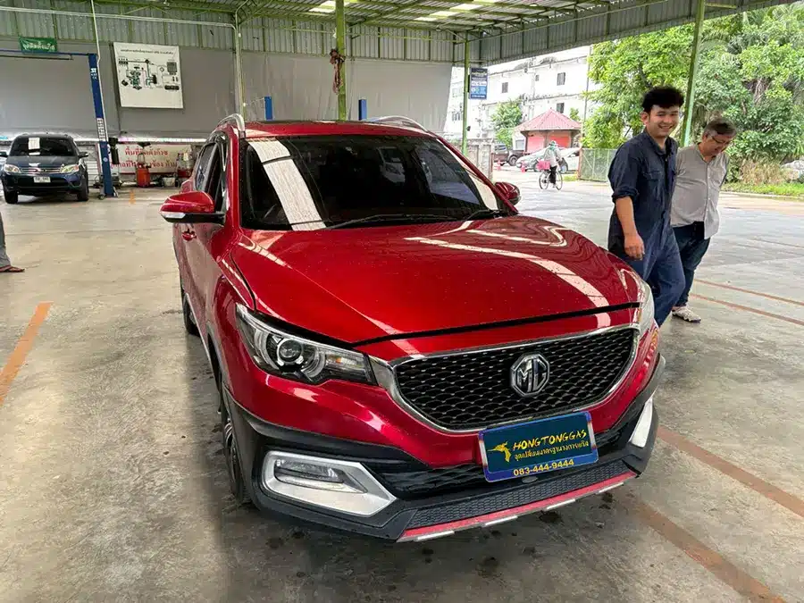 MG ZS ติดแก๊ส