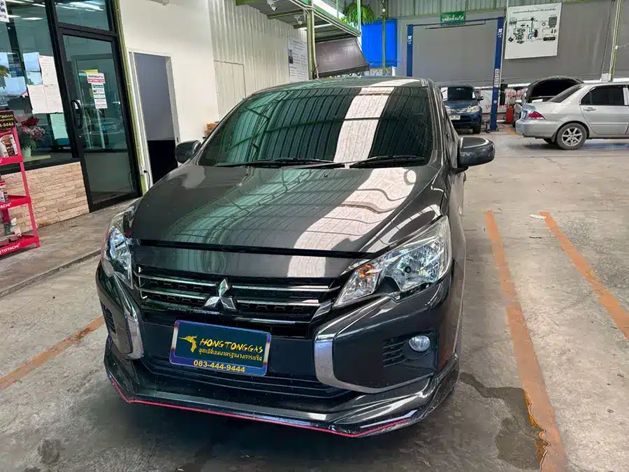 Mitsubishi Attrage ติดแก๊ส