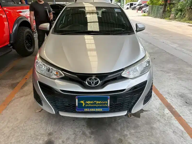 TOYOTA YARIS Ativ ติดแก๊ส