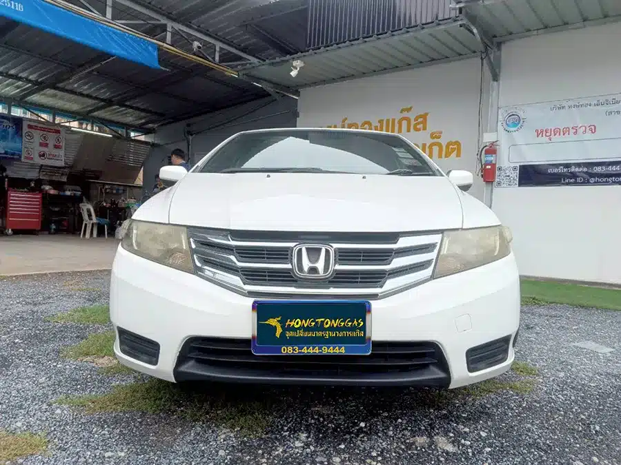 Honda City ติดแก็ส