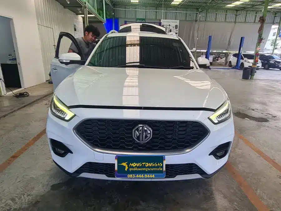 MG ZS ติดแก๊ส