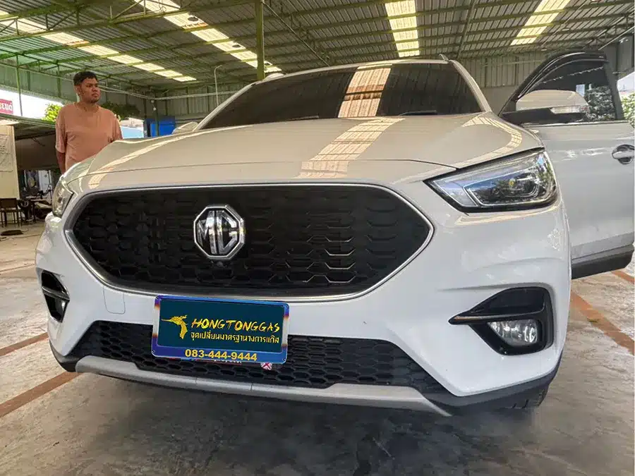 MG ZS ติดแก๊ส