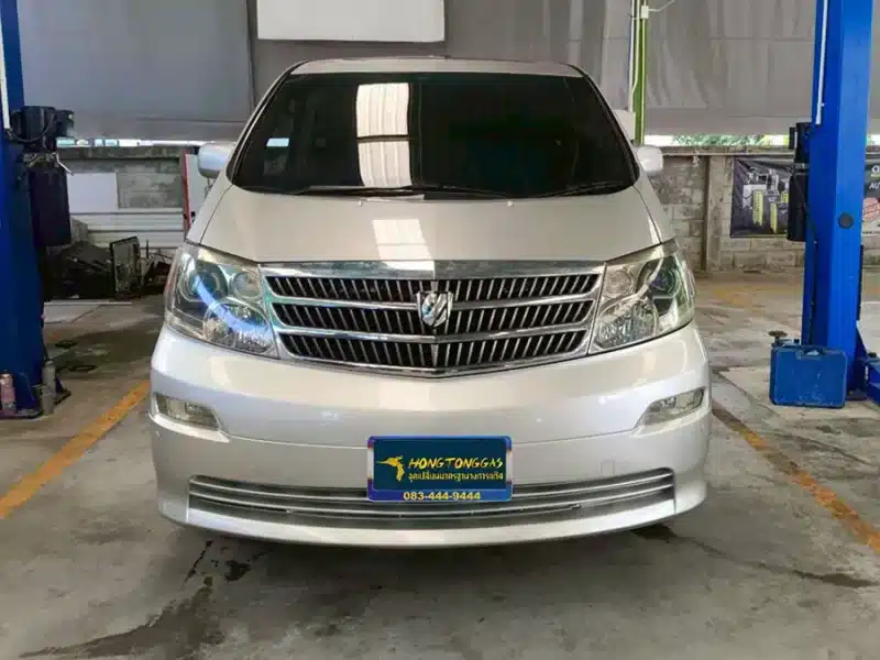 Toyota Alphard ติดแก๊ส