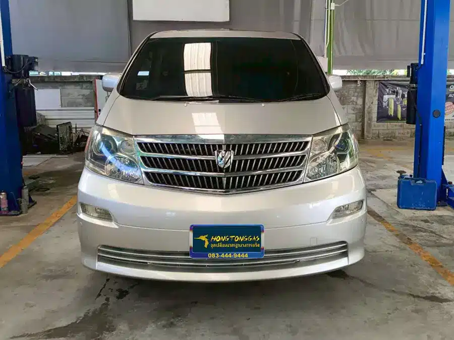 Toyota Alphard ติดแก๊ส