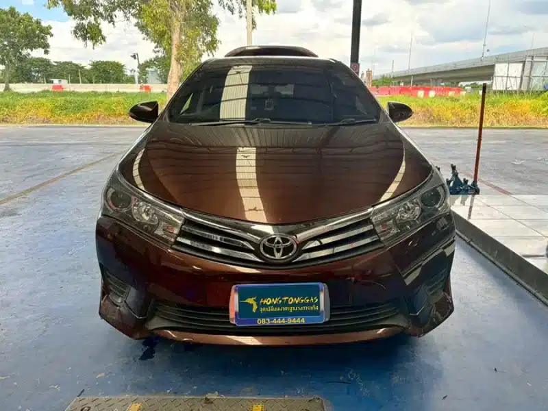 Toyota Altis ติดแก๊ส