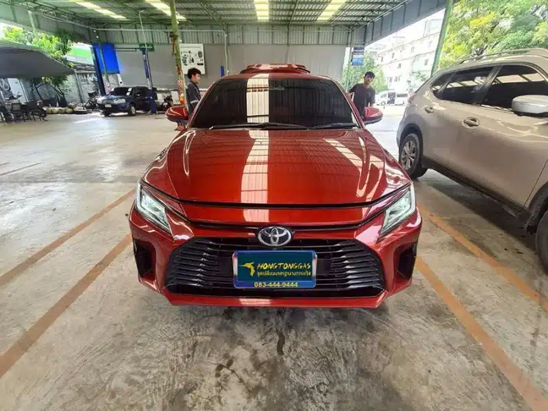 Toyota Yaris Ativ ติดแก๊ส