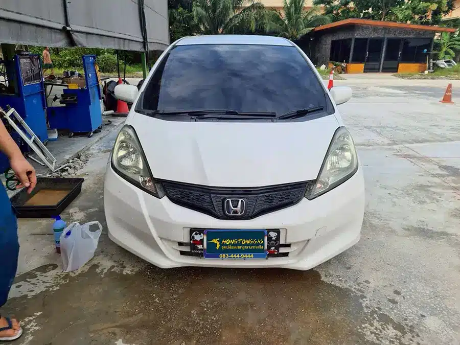 Honda Jazz ติดแก๊ส