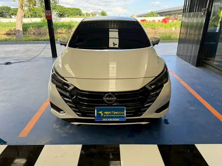 Nissan Almera ติดแก๊ส