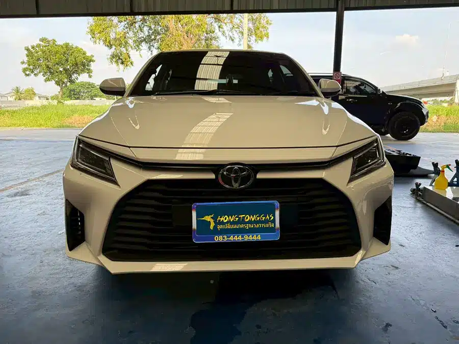 TOYOTA YARIS ติดแก๊ส