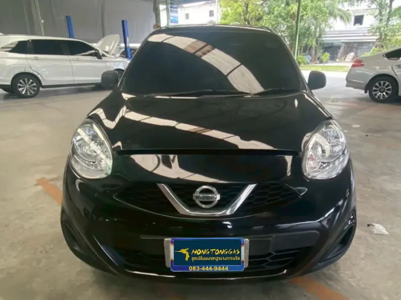 NISSAN March ติดแก๊ส