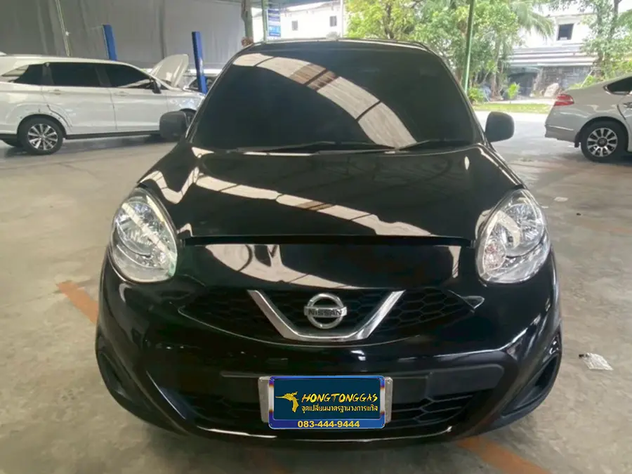NISSAN March ติดแก๊ส