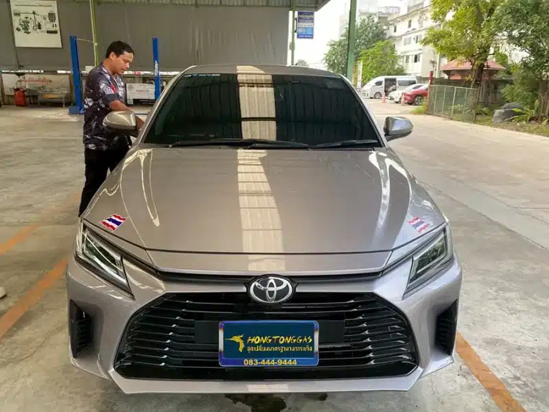 Toyota Yaris Ativ ติดแก๊ส