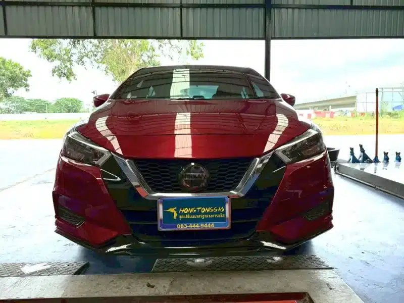 Nissan Almera ติดแก๊ส