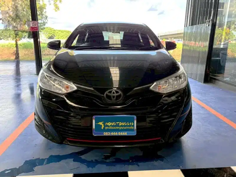 Toyota Yaris Ativ ติดแก๊ส