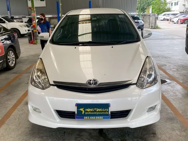Toyota Wish ติดแก๊ส
