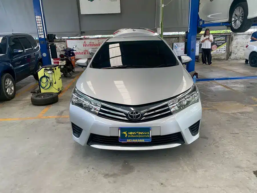 Toyota Altis ติดแก๊ส