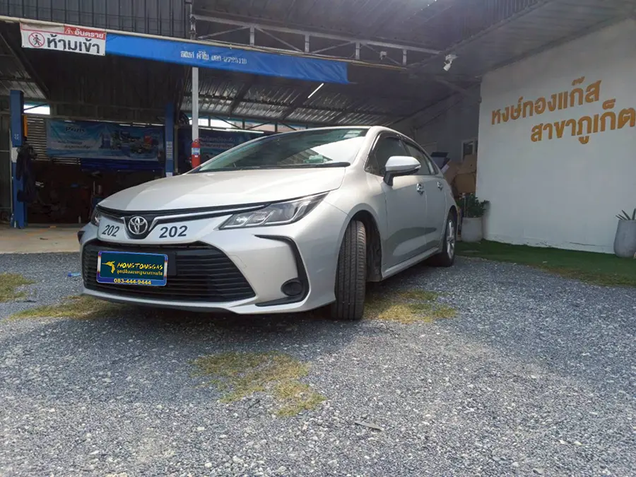 TOYOTA ALTIS ติดแก๊ส