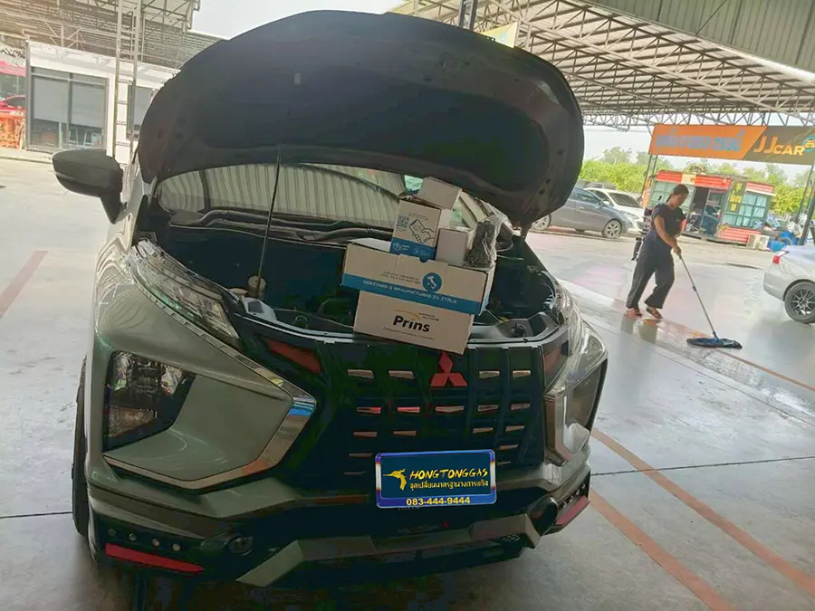 Mitsubishi Xpander ติดแก๊ส