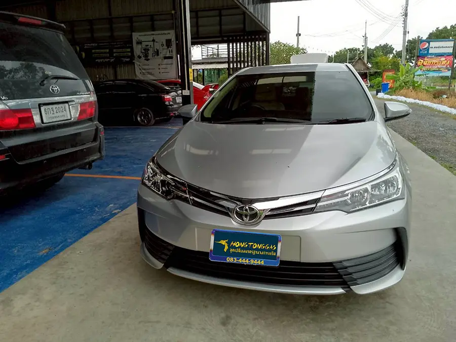 Toyota Corolla Altis ติดแก๊ส