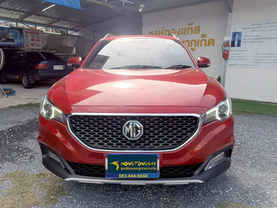 MG ZS ติดแก๊ส
