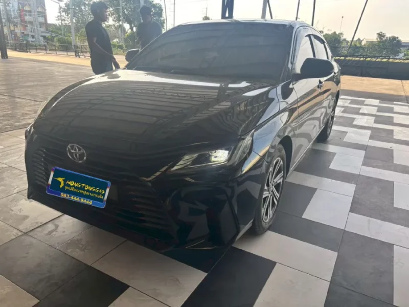 TOYOTA YARIS ติดแก๊ส