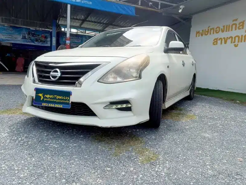 Nissan Almera ติดแก๊ส
