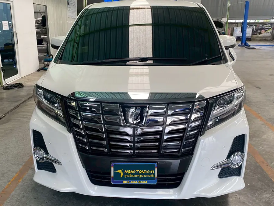 Toyota Alphard ติดแก๊ส