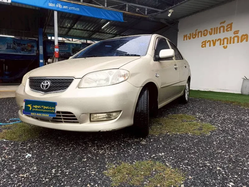 Toyota Vios ติดแก๊ส
