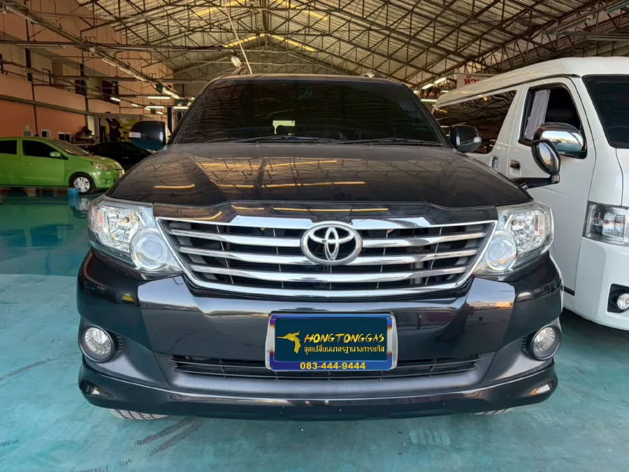 fortuner ติดแก๊ส