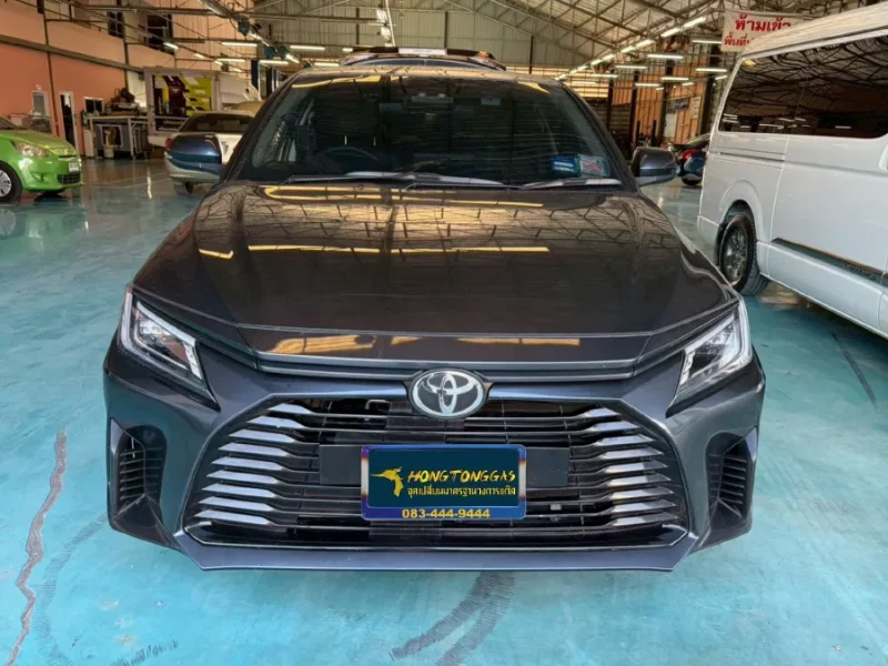 Toyota Yaris ติดแก๊ส