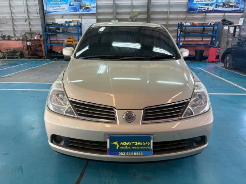 Nissan Tiida ติดแก๊ส