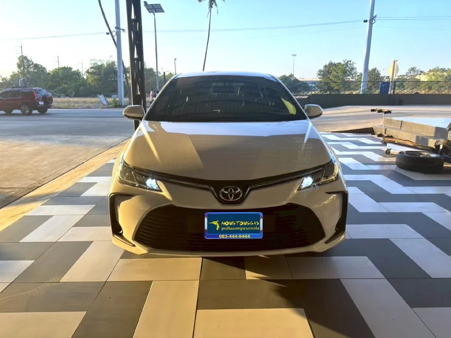 TOYOTA ALTIS Prins EcoMax หม้อต้ม Tomasetto Nordic รางหัวฉีด HANA กล่อง Prins AFC Compact 4D ถังโดนัทวางบน 42L